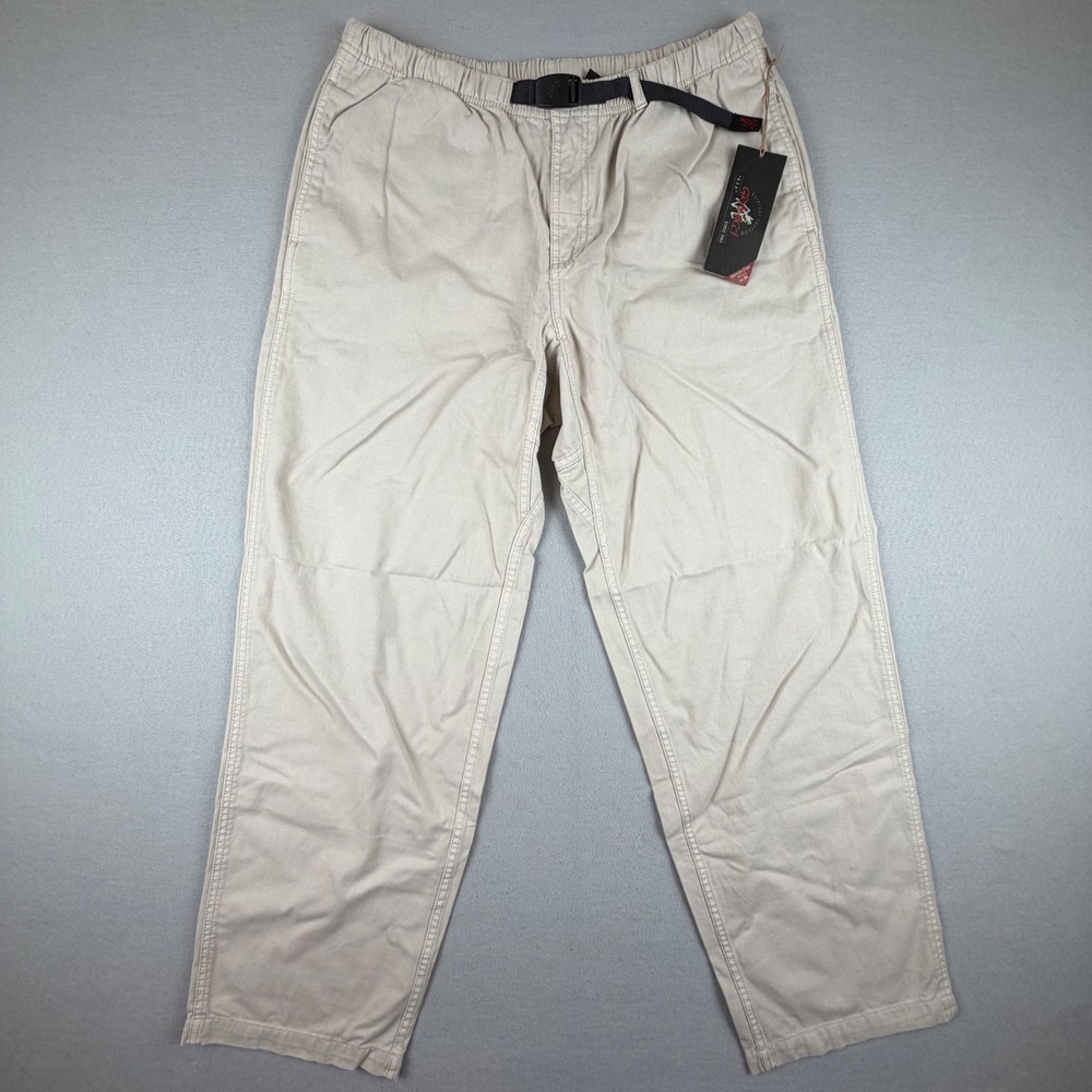 Gramicci Rockin Sport Pant Mens XL 32 Inseam Belted Climbing Pants Moon Stone